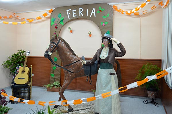 AMAZONA CON CABALLO, por la Asociación Viudas Nuevas Esperanzas