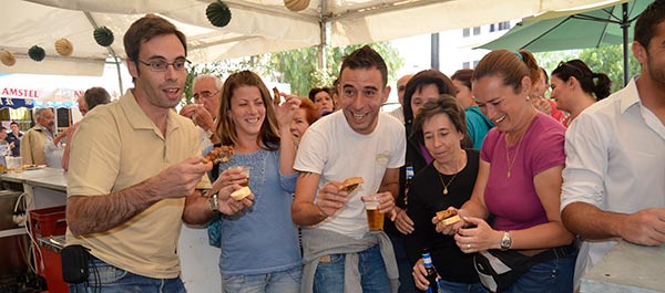 El lechón fue la tapa más pedida este fin de semana en Cardeña