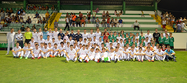 La base y el primer equipo del Club Deportivo Pozoblanco