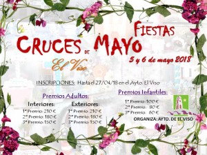 Cartel oficial de ls cruces de mayo de El Viso, según el alcalde de la localidad