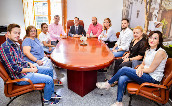 Los diez concejales del PP en el inicio del mandato