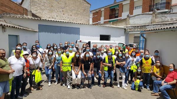 La caravana solidaria tuvo su primera edición en 2020