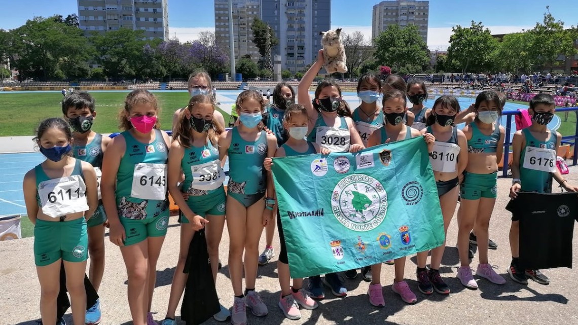 La delegación del Sierra Norte en el Campeonato de Andalucía Sub 12 Occidental