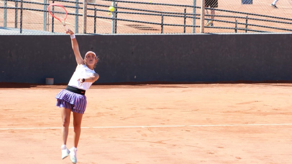 Candela Yécora durante el Campeonato de Andalucía sub 16