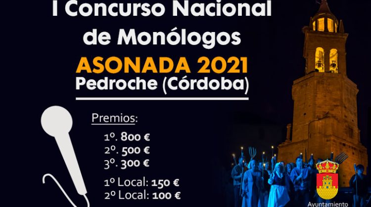 Cartel del concurso de monólogos