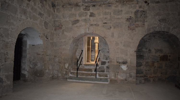 El nuevo espacio habilitado para las visitas en el convento de Santa Clara Foto: Facebook Hermanas Clarisas de Belalcázar