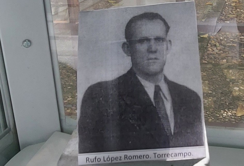 Una imagen de Rufo López Romero, una de las personas que recibirá el Hijo Predilecto de Torrecampo a Título Póstumo