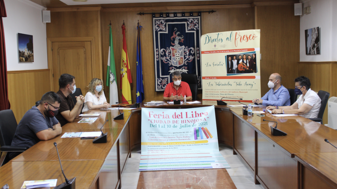 Presentación de la Feria del Libro de Hinojosa