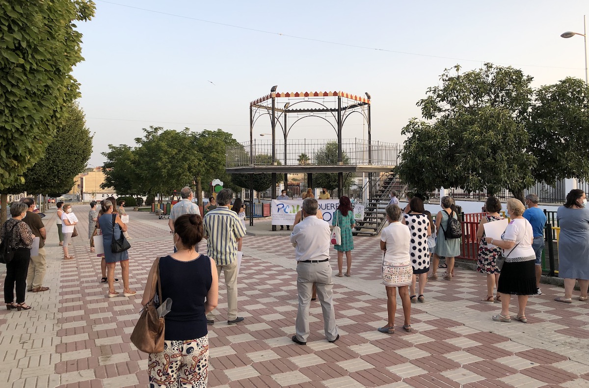 Concentración de la Plataforma de Mayores
