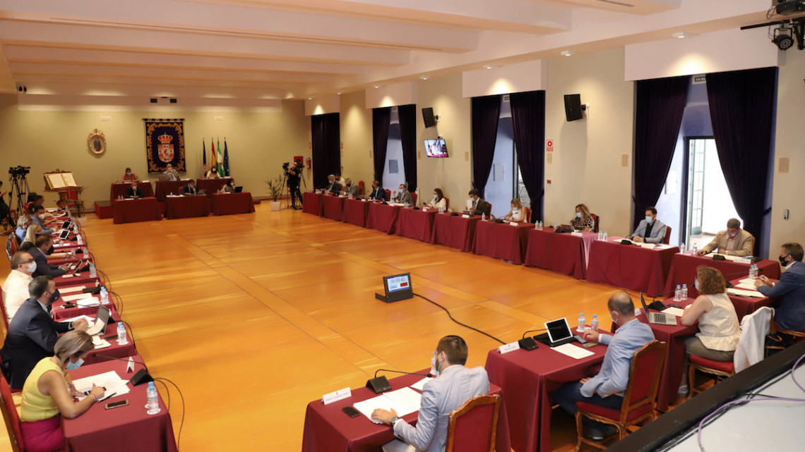 Pleno de la Diputación de Córdoba correspondiente al mes de julio