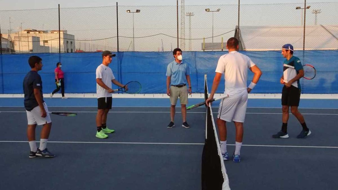 Blas Ruiz y Alejandro López en su debut en dobles en el Open Ciudad de Pozoblanco