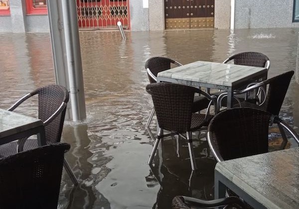 Terraza de un bar en Hinojosa del Duque