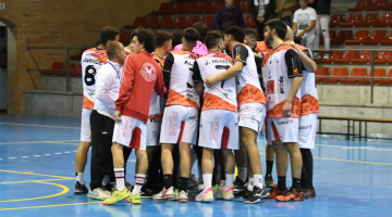 El Balonmano Pozoblanco durante un partido