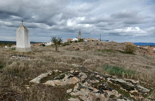 Lugar donde se colocará el paseo en recuerdo a las víctimas del Covid Foto: Twitter Ayuntamiento de Pedroche