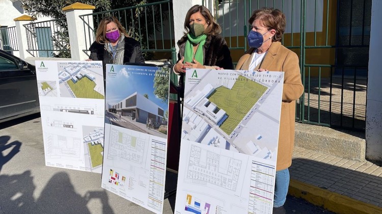 Presentación de los planos del nuevo Centro de Salud de Villanueva de Córdoba