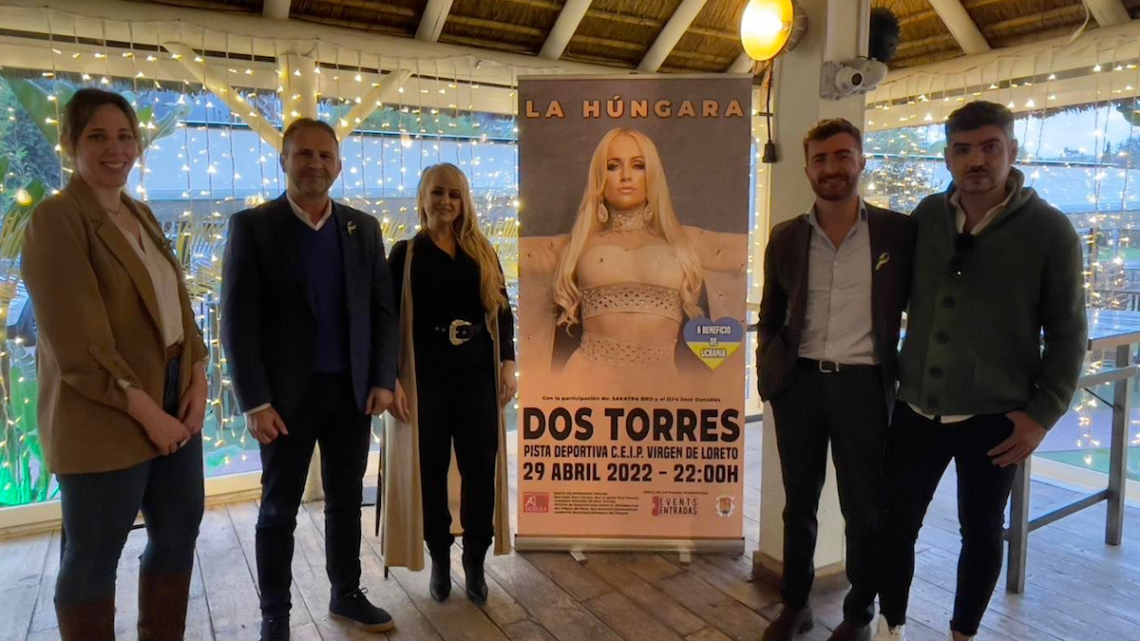 Presentación del concierto benéfico que se celebrará en Dos Torres