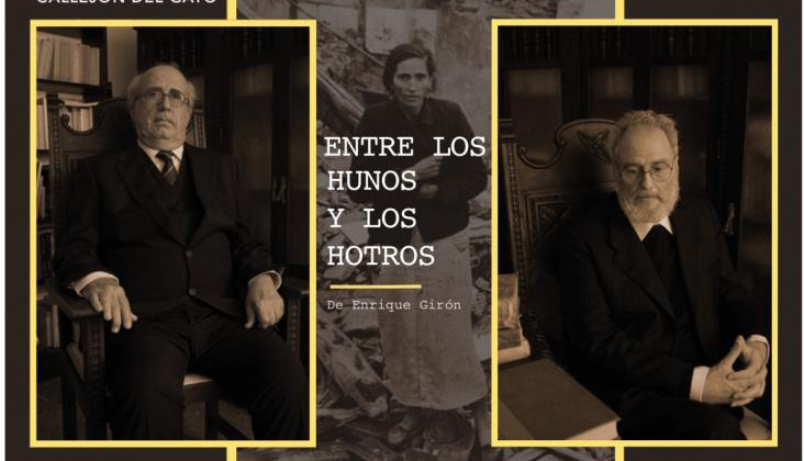 Cartel de la obra de teatro 'Entre los Hunos y los Hotros'