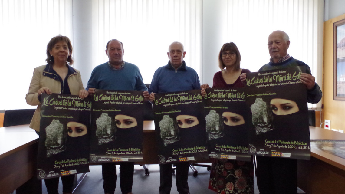 Presentación de la obra de teatro "La leyenda de la Cueva de la Mora de Gafiq"