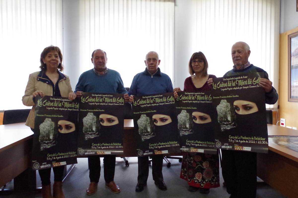 Presentación de la obra de teatro "La leyenda de la Cueva de la Mora de Gafiq"
