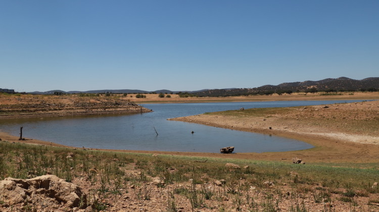 Embalse de Sierra Boyera en junio de 2022