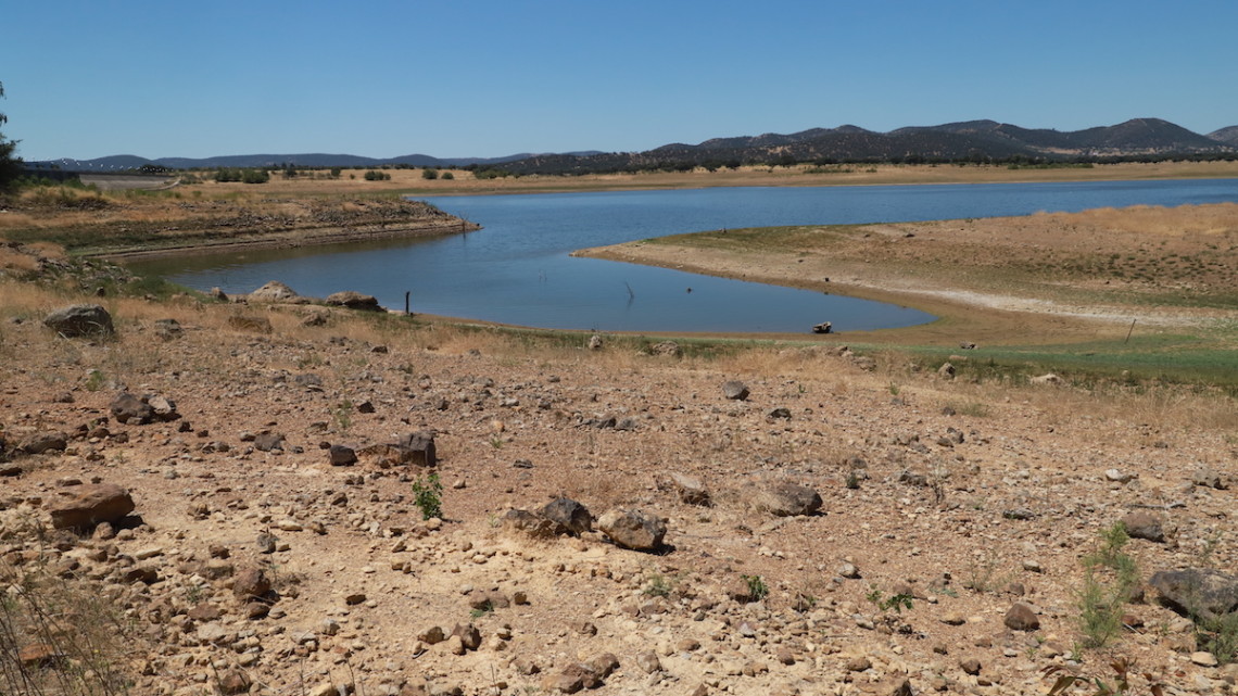 Imagen del embalse de Sierra Boyera