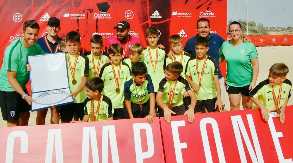 El equipo de la Escuela de Fútbol de Pozoblanco consiguió el bronce
