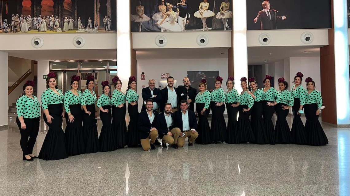 El Coro Romero Voces de la Sierra en el Teatro 'El Silo, escenario donde darán el pregón