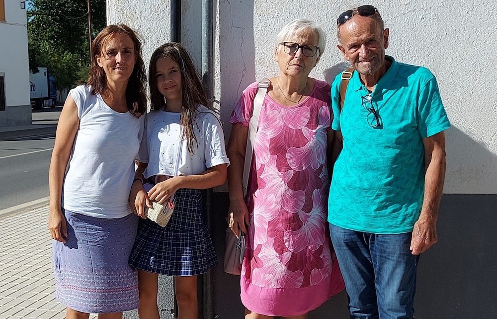 Familiares de Juan Manuel Fernández Colmenero en Belalcázar