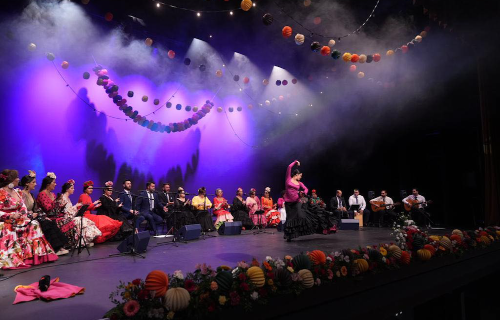 El Coro Romero durante su pregón de feria