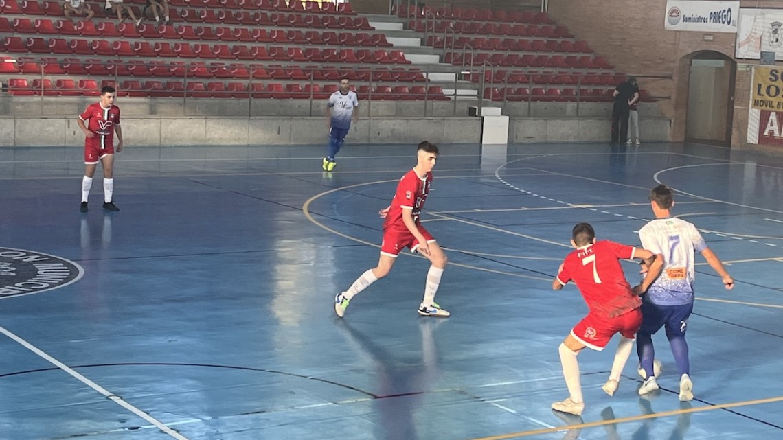 El Pozoblanco Fútbol Sala durante un partido