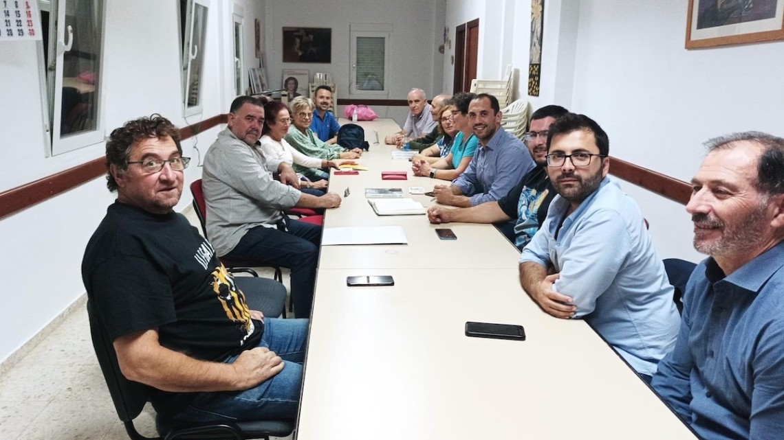 Reunión de la coordinadora comarcal de IU