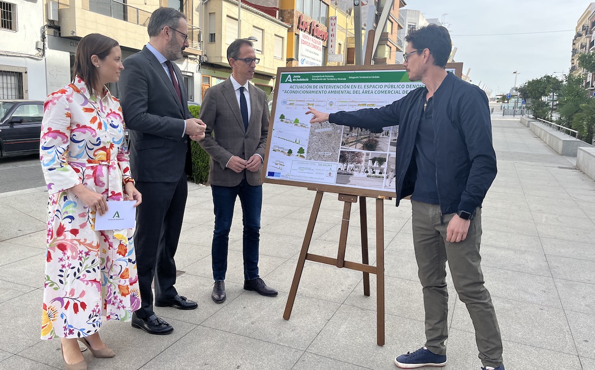 Presentación del proyecto que se realizará en la Avenida Villanueva de Córdoba de Pozoblanco