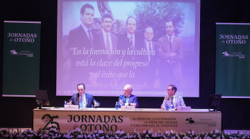 Momento de la inauguración de las Jornadas de Otoño en su edición de 2022