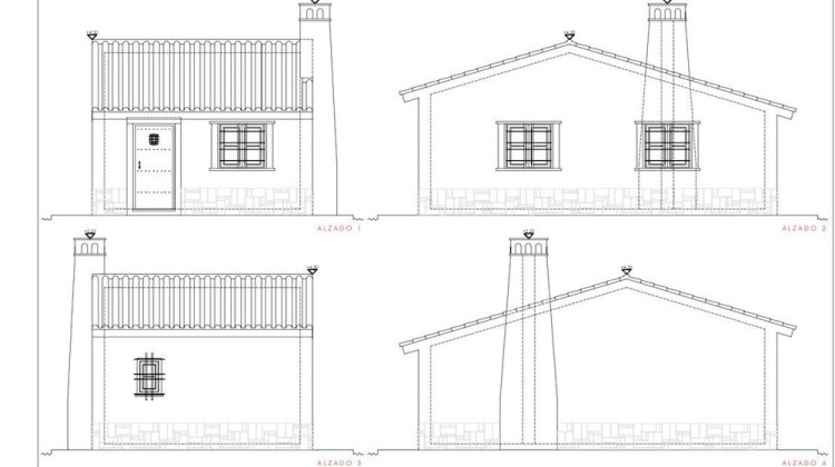 Proyecto de las casas rurales que se construirán en El Viso