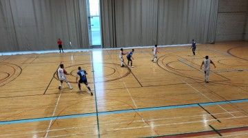 Imagen de un partido del Pozoblanco Fútbol Sala