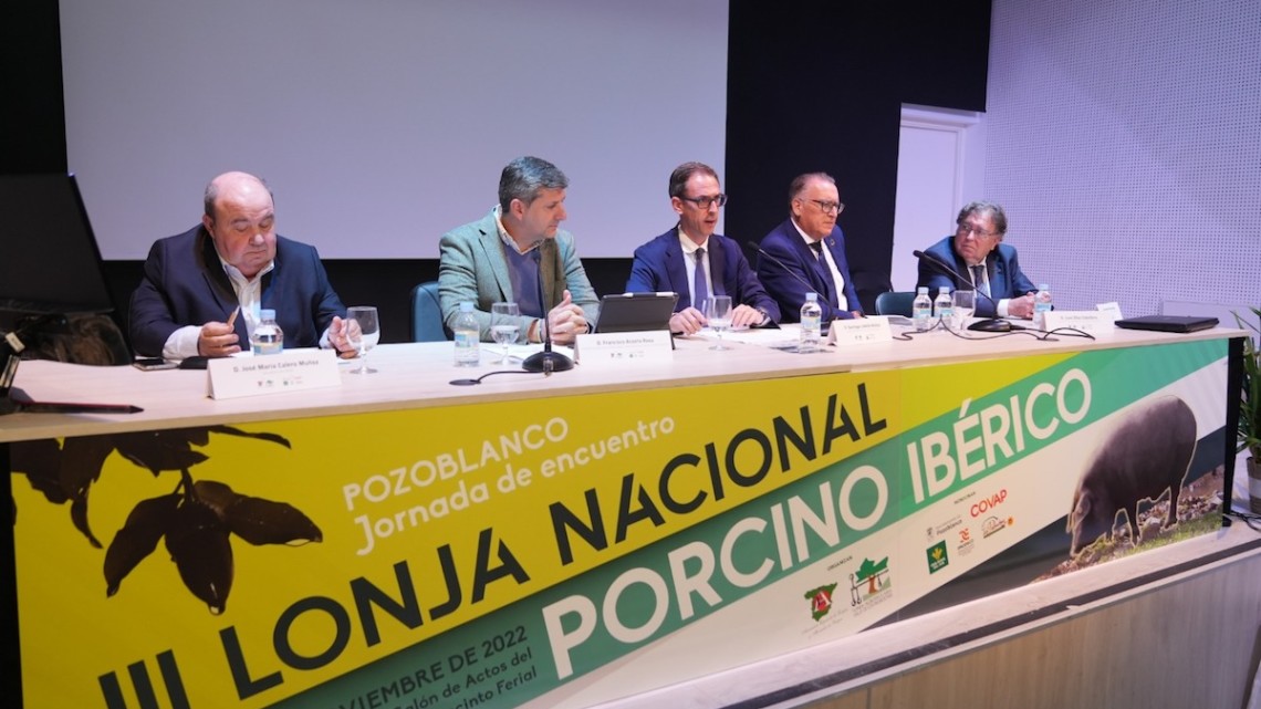 La Lonja Nacional del Porcino Ibérico se celebró en Pozoblanco