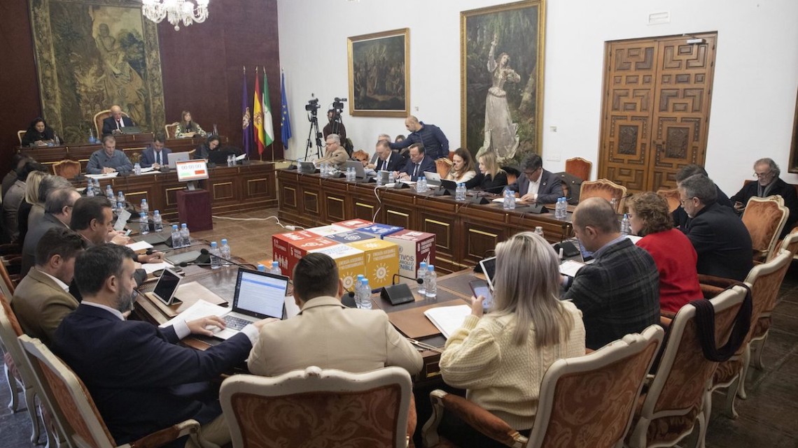 Pleno de la Diputación de Córdoba correspondiente al mes de enero