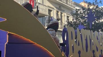 El Rey Baltasar en la cabalgata de Villanueva de Córdoba