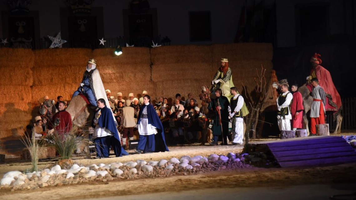 Momento de la entrada de los Reyes en 'Los Coloquios de la Infancia de Jesús'