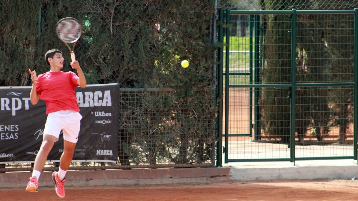 Alejandro López durante el torneo