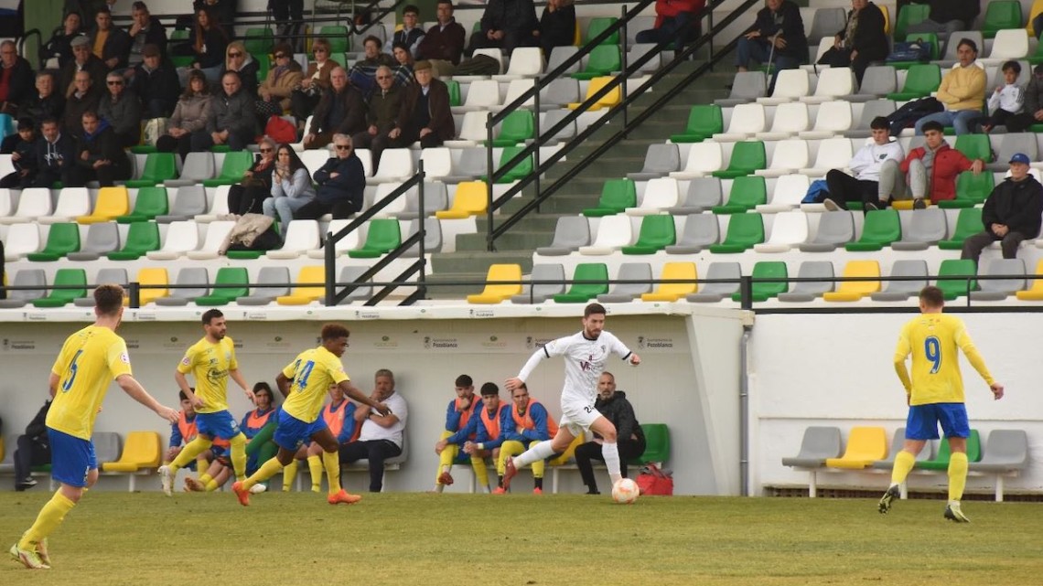 Partido que midió al Pozoblanco con el Coria. Foto: Twitter CD Pozoblanco