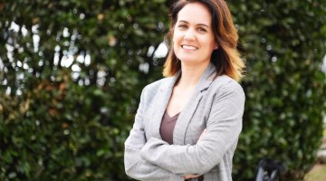 La candidata de CDeI, Ángela García Jurado