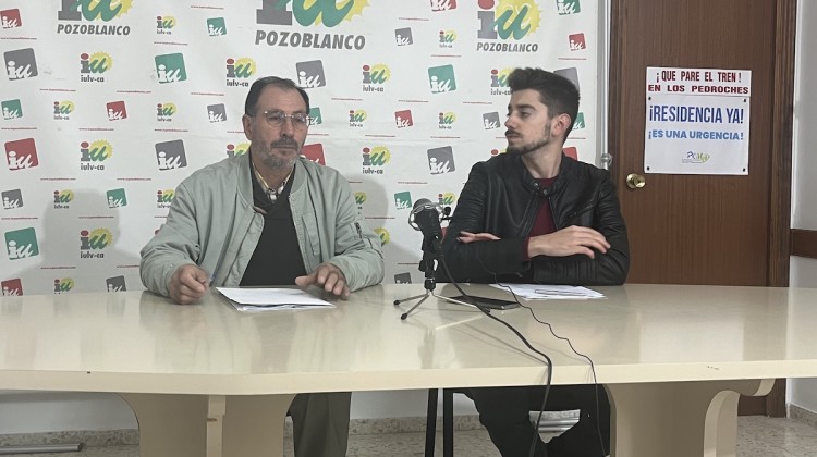 Miguel Calero y Emmanuel Vioque durante la rueda de prensa