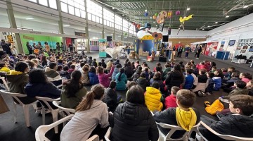 Primeras actividades del Salón del Libro. Foto: Facebook Biblioteca Municipal