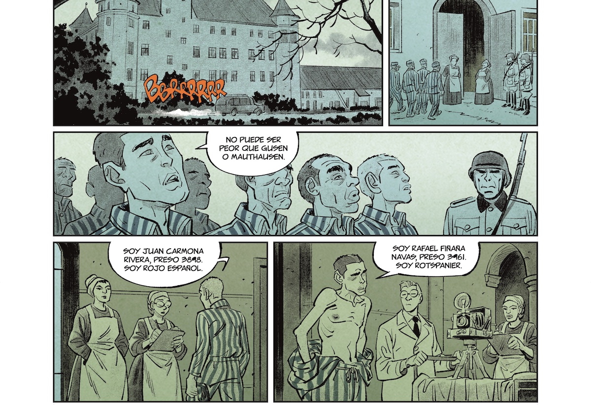 Parte del cómic '4 cordobeses en el infierno'
