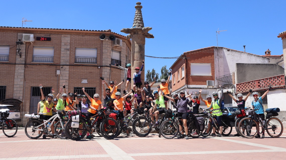 Mujeres que pertenecen a la comunidad SoyCicloviajera