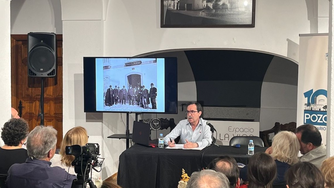 José Luis González Peralbo durante su intervención