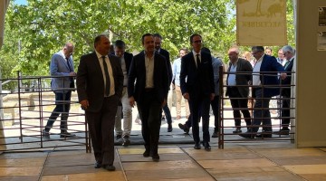 Momento de la inauguración de la Feria Agroganadera 2023