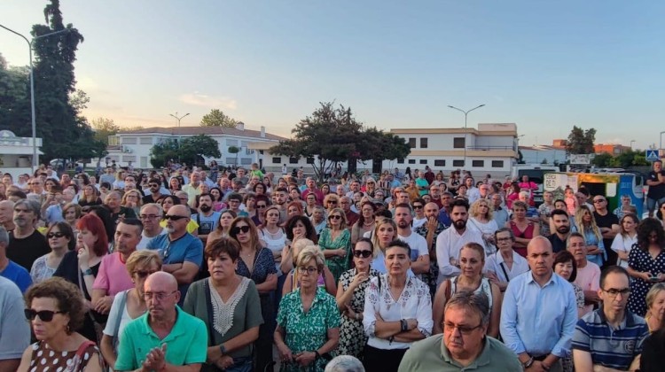 Concentración ciudadana de la Plataforma 'Unidos por el agua'