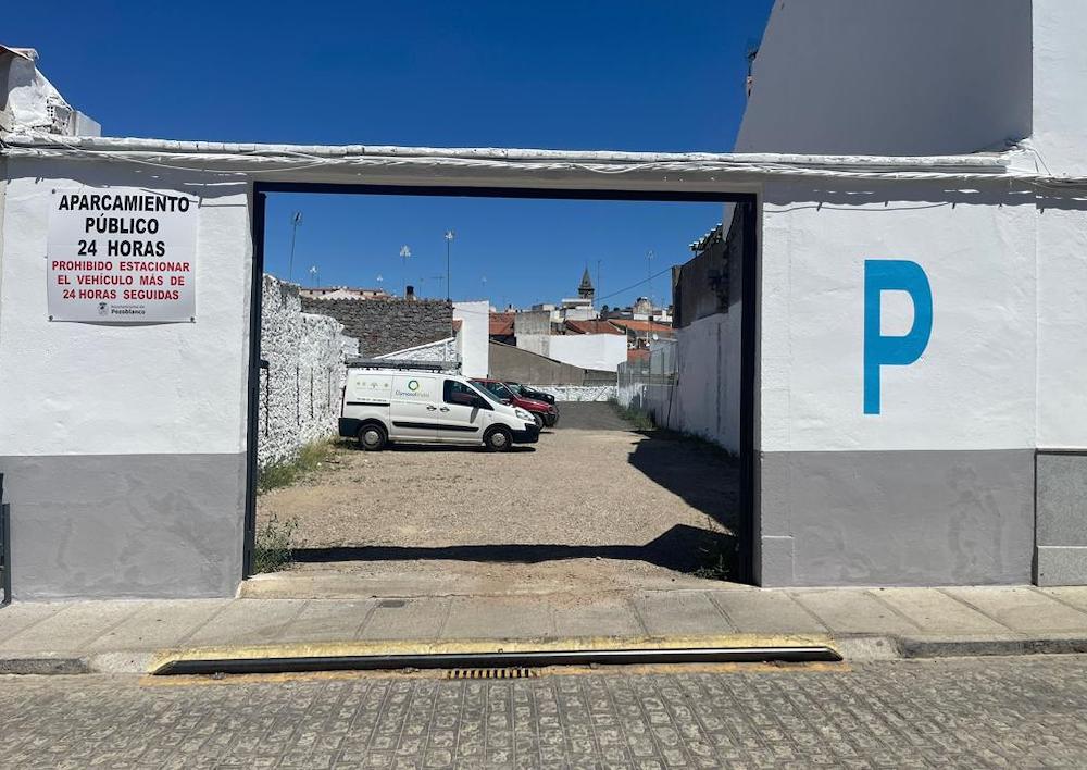 Aparcamiento de la calle Ancha